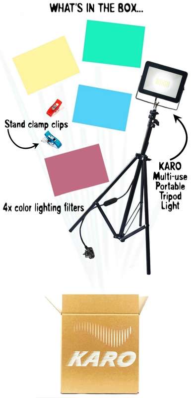 Video / Photo & Continuous Lighting LED Tripod Light