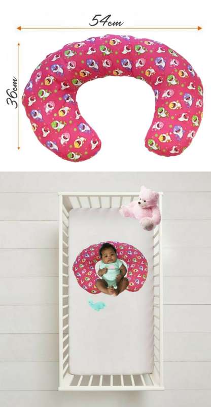 Kika Baby Shark Nursing Pillow - Pink