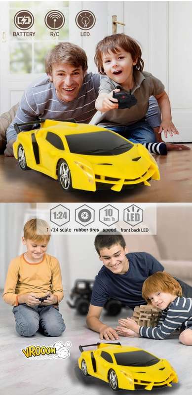 Remote Control Car - Yellow