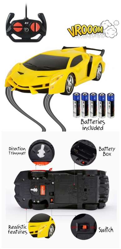 Remote Control Car - Yellow