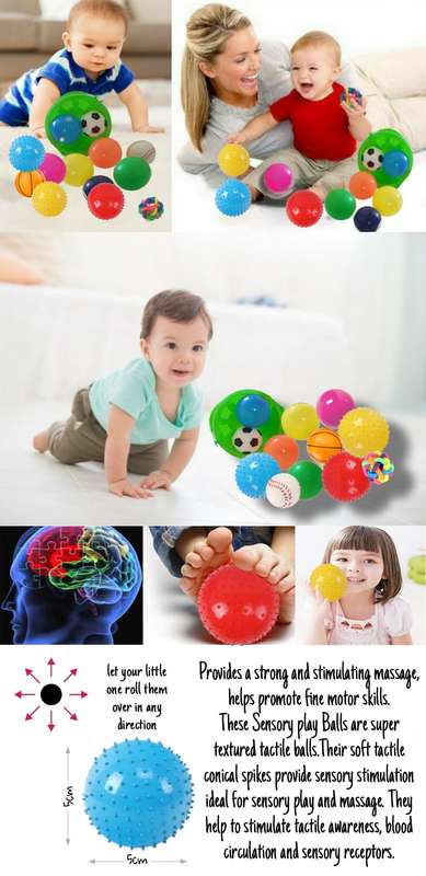 Toddler Sensory Ball Set - 13 Pieces