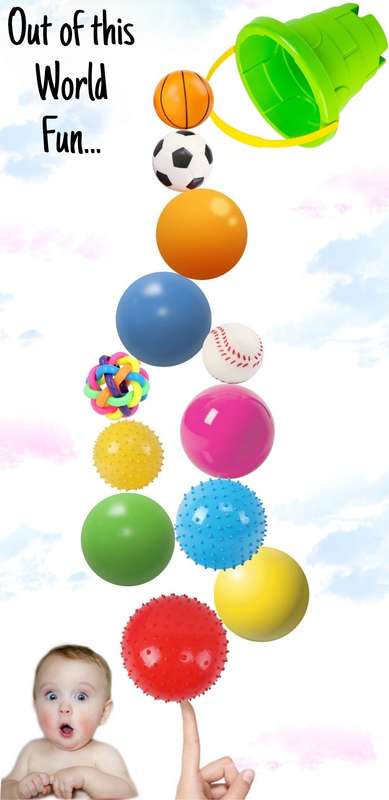 Toddler Sensory Ball Set - 13 Pieces