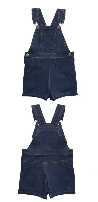 Kika Baby & Toddler Indigo Blue Baby Dungarees