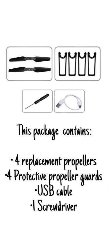998 Pro Drone Replacement Parts - Propeller Parts Kit