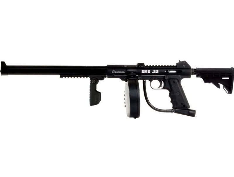 AIR ORDNANCE SMG .22 FULL AUTOMATIC 5.5mm PELLET AIR/CO2 RIFLE - TACTICAL KIT