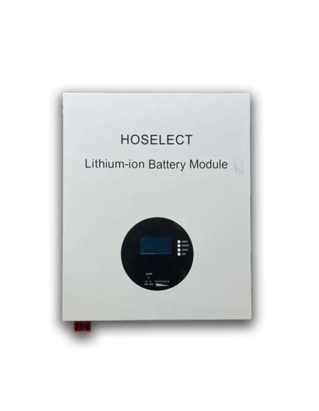 48V Hoselect Lithium Battery - LIFEPO4 (Wall Mount) 100Ah 4.8kWh