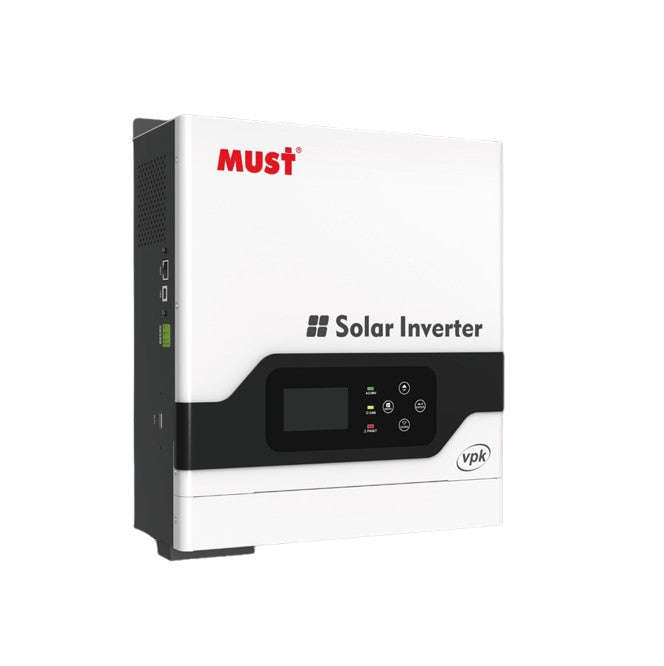 3KW 24V/60A Pure Sine Wave Hybrid Inverter - MUST MUST PV18-3024