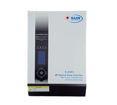 Sun Solar 5KVA 5000w Inverter and Battery Combo 2 x 200AH Deep Cycle Gel Batteries & 2 X450W Ecco So