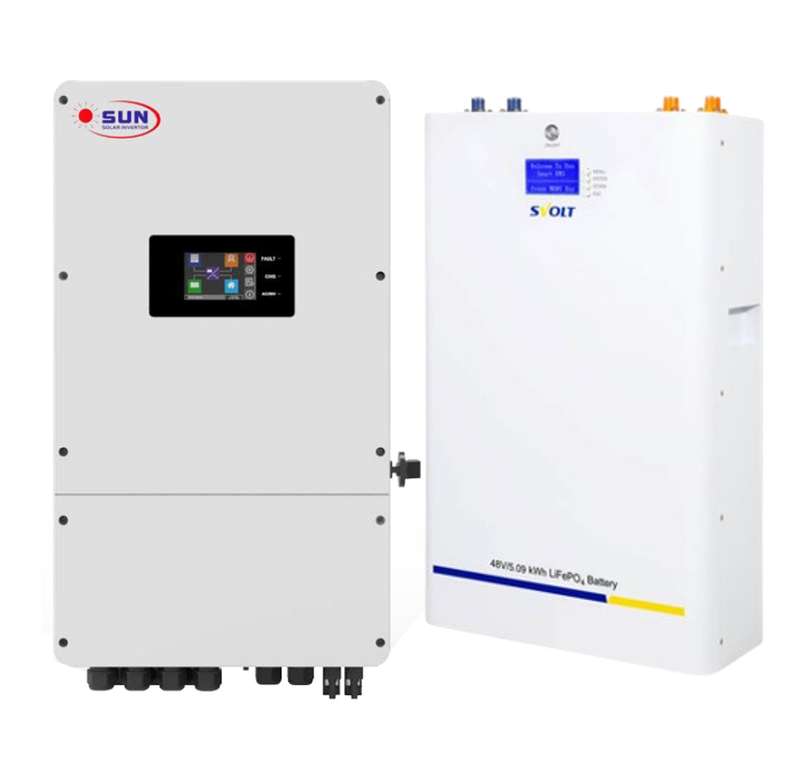 6KVA 6000W SunSolar MPPT Pure Sine Wave Load shedding Combo 1x 5.09 KWH 106AH SVOLT Battery (5 Years