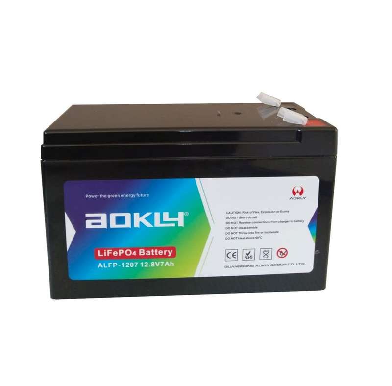 12V 7AH Aokly Lithium Iron Battery