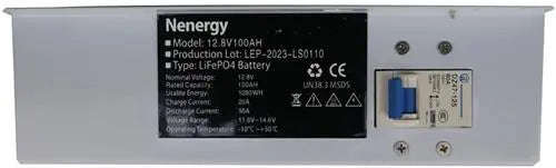 Solarix Nenergy 12V 100Ah LiFePo4 Single Battery Module