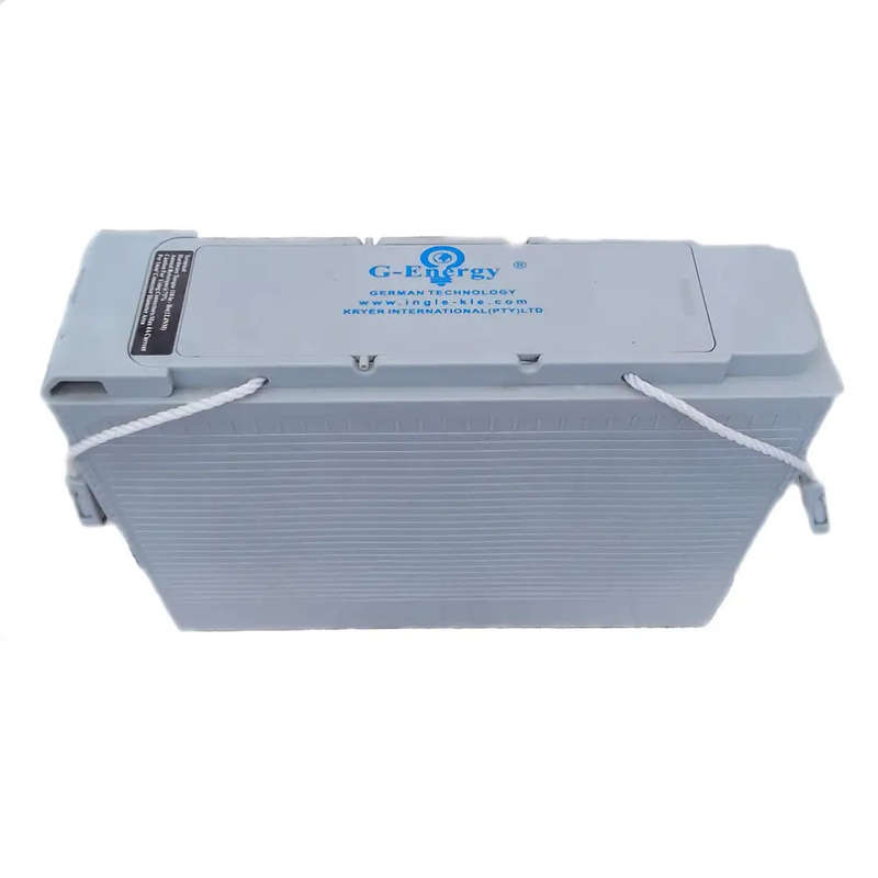Deep Cycle Gel Battery 200 Ah 12v Slim Line G-Energy German Tech