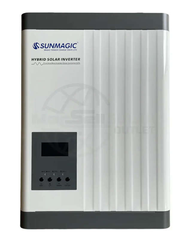 Sunmagic 3.5KVA Inverter and Battery Combo & 2 X 200 AH Gel Batteries