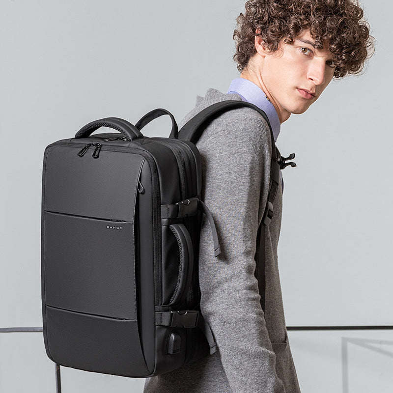 Bange Executive and Expandable Anti-Theft Outdoor Business Backpack