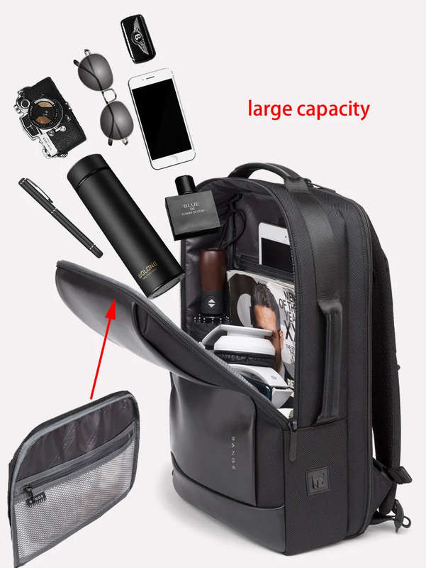Bange Executive Anti-Theft Travel Backpack vii