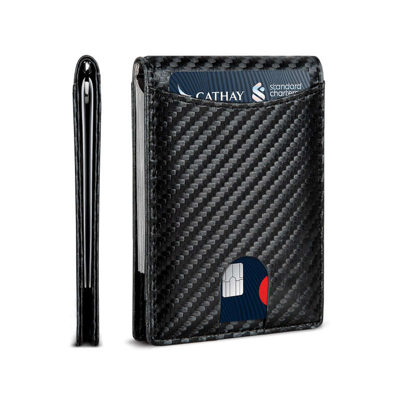 The Carbon Flip Wallet