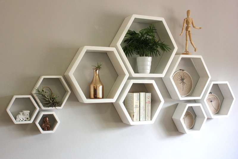 Hexagon Shelves Combo