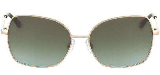 Anne Klein Women's Gold-Tone Metal Geometric Butterfly Sunglasses - AK7032-717