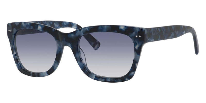 Banana Republic Women's Navy Havana Square Sunglasses - MARGEAS- 0JBW-08