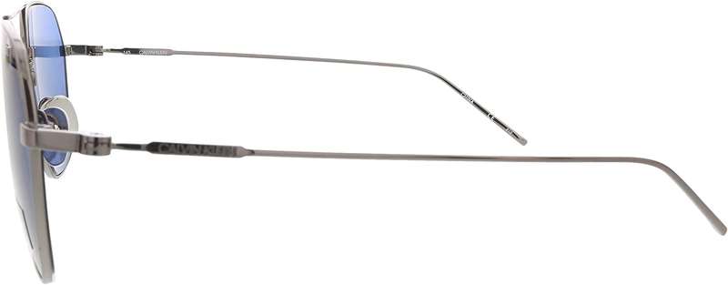 Calvin Klein Men's Dark Gunmetal Square Sunglasses - CK18112S