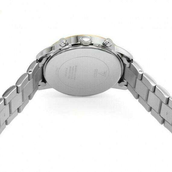 Guess Men's W1309G4 Hendrix 44mm Blue Dial Stainless Steel Watch