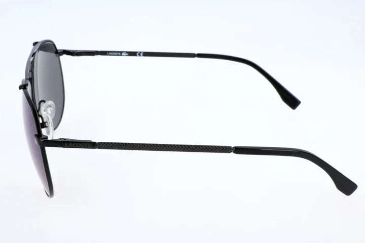 Lacoste Men's Black/Blue Aviator Sunglasses - L177S-001