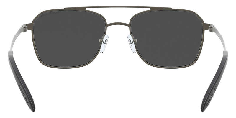 Michael Kors Unisex Pierce 57mm Matte Gunmetal Sunglasses - MK1086-12326G-57
