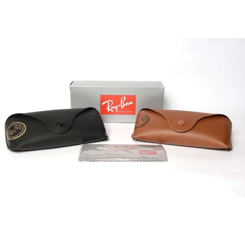 Ray-Ban Meteor Sunglasses 50 Striped Havana Light Brown Gradient Lens - RB2168-954/51
