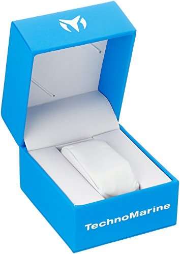 TechnoMarine Men's Sea 42mm Blue Dial Stainless Steel Watch - TM-220086