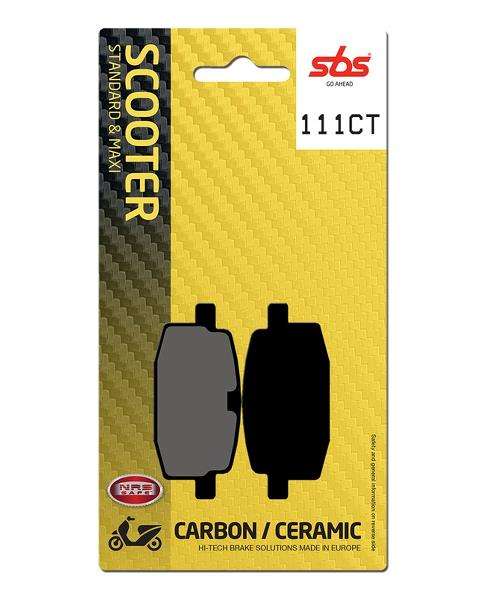 SBS - FA169 Brake Pads | Carbon | Scooter | 111CT