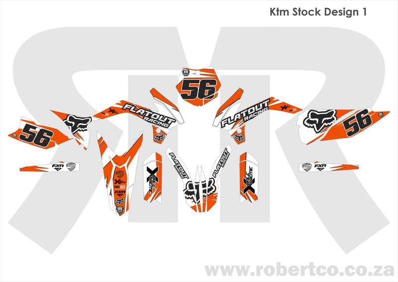 Sticker Kit - All KTM's 125-450