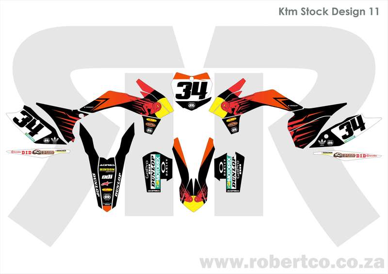 Sticker Kit - All KTM's 125-450