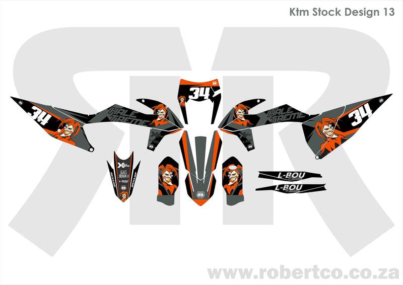 Sticker Kit - All KTM's 125-450