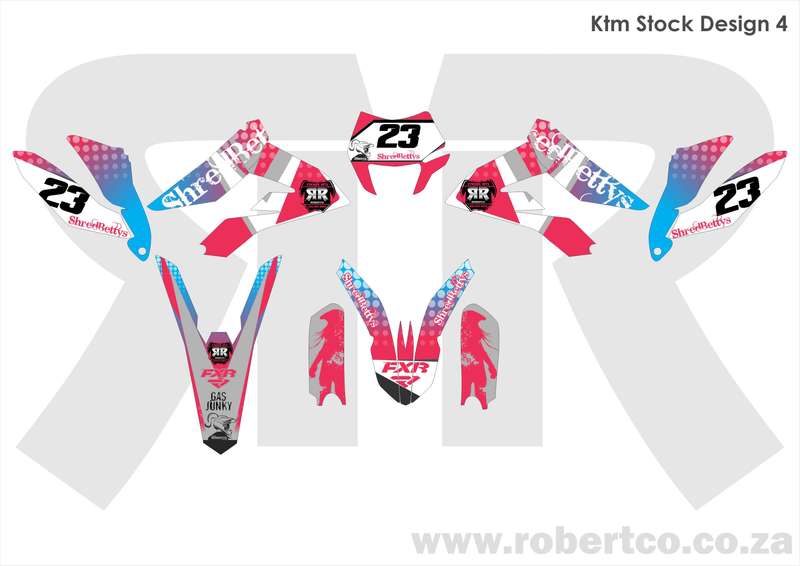 Sticker Kit - All KTM's 125-450