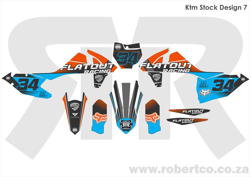 Sticker Kit - All KTM's 125-450