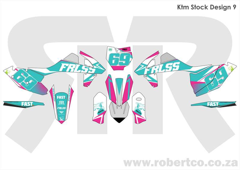 Sticker Kit - All KTM's 125-450