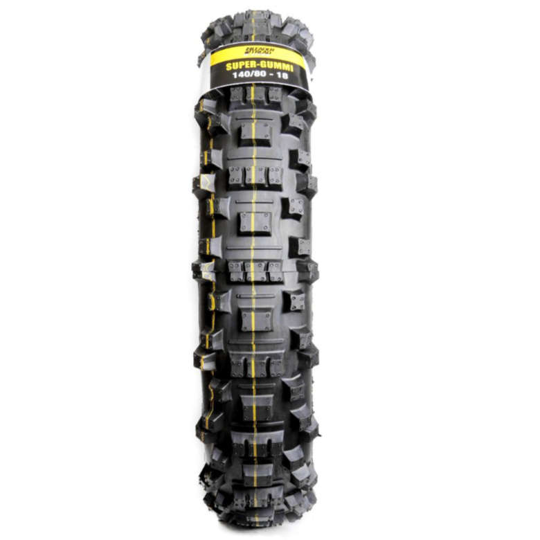 Leader Tread Enduro Tyre (140/80-18) - Super-Gummi