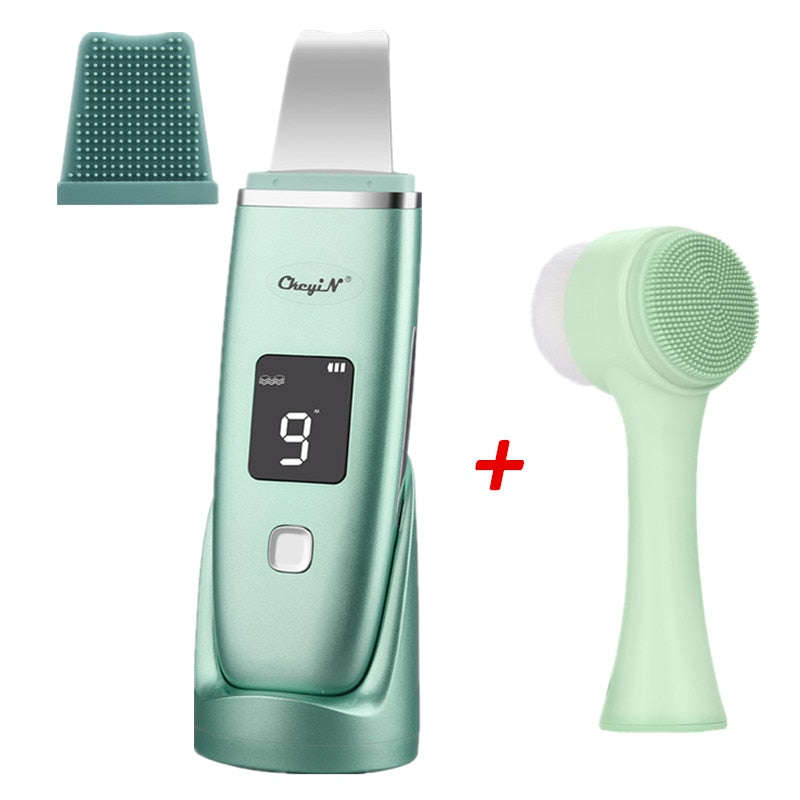 CkeyiN Ultrasonic Skin Scrubber Facial Spatula Face Cleaner Deep Cleansing L... - China / MR561L217B