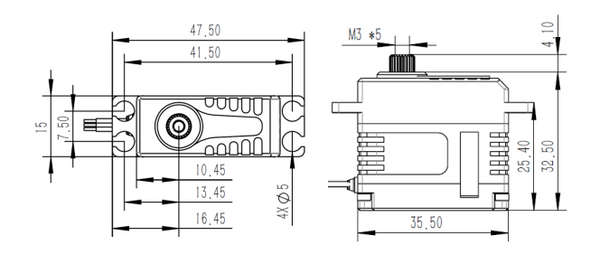 KST servos A15-1812