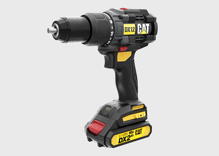CAT 18V, Cordless Impact Drill 65Nm Kit - DX12
