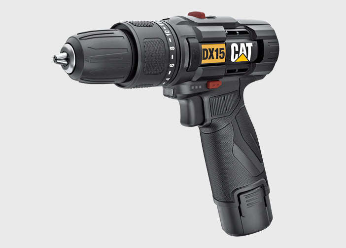 CAT 12V Cordless 30NM Impact Drill Kit - DX15