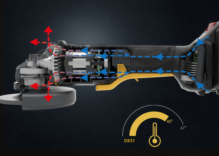 CAT 115mm / 125mm, 18V Cordless Angle Grinder - Tool Only - DX31B