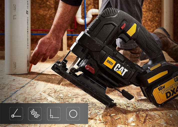 CAT 18V Cordless, Brushless Jigsaw - Tool Only - DX51B