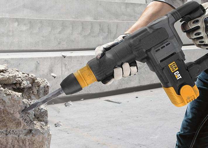CAT 1200W, SDS Max 15J Demolition Hammer - DX2010