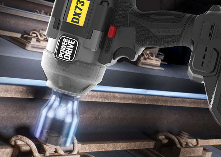 CAT 18V, Cordless 3/4" Impact Wrench, 1700Nm Kit - DX73