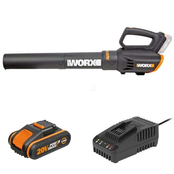 Worx 20V Turbine Leaf Blower Kit - WG547E