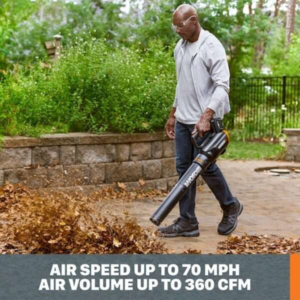 Worx 20V Turbine Leaf Blower Kit - WG547E