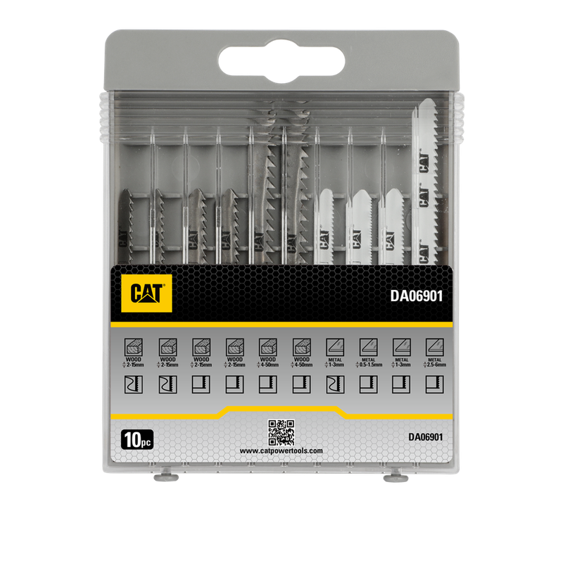CAT Basic Jig Saw Blades - 10 Pack - DA06901