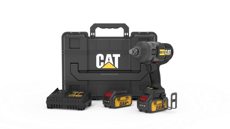 CAT 18V, Cordless 3/4" Impact Wrench, 1700Nm Kit - DX73