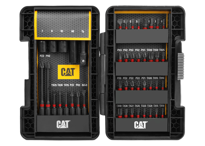 CAT 45 Piece Screwdriver Bit Set - DA01902